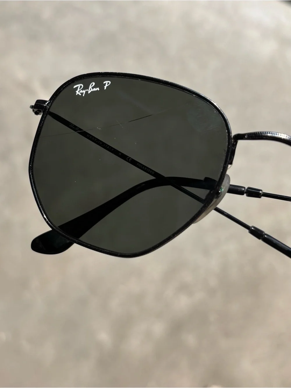 Ray-Ban Polarized Hexagonal Sunglasses